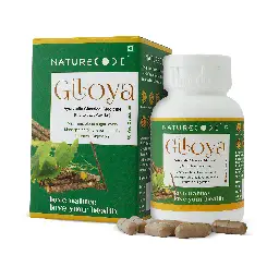 Nature Code Giloya Enhances Body Immunity And Overall Well - Being. 60 Veg. Capsules icon