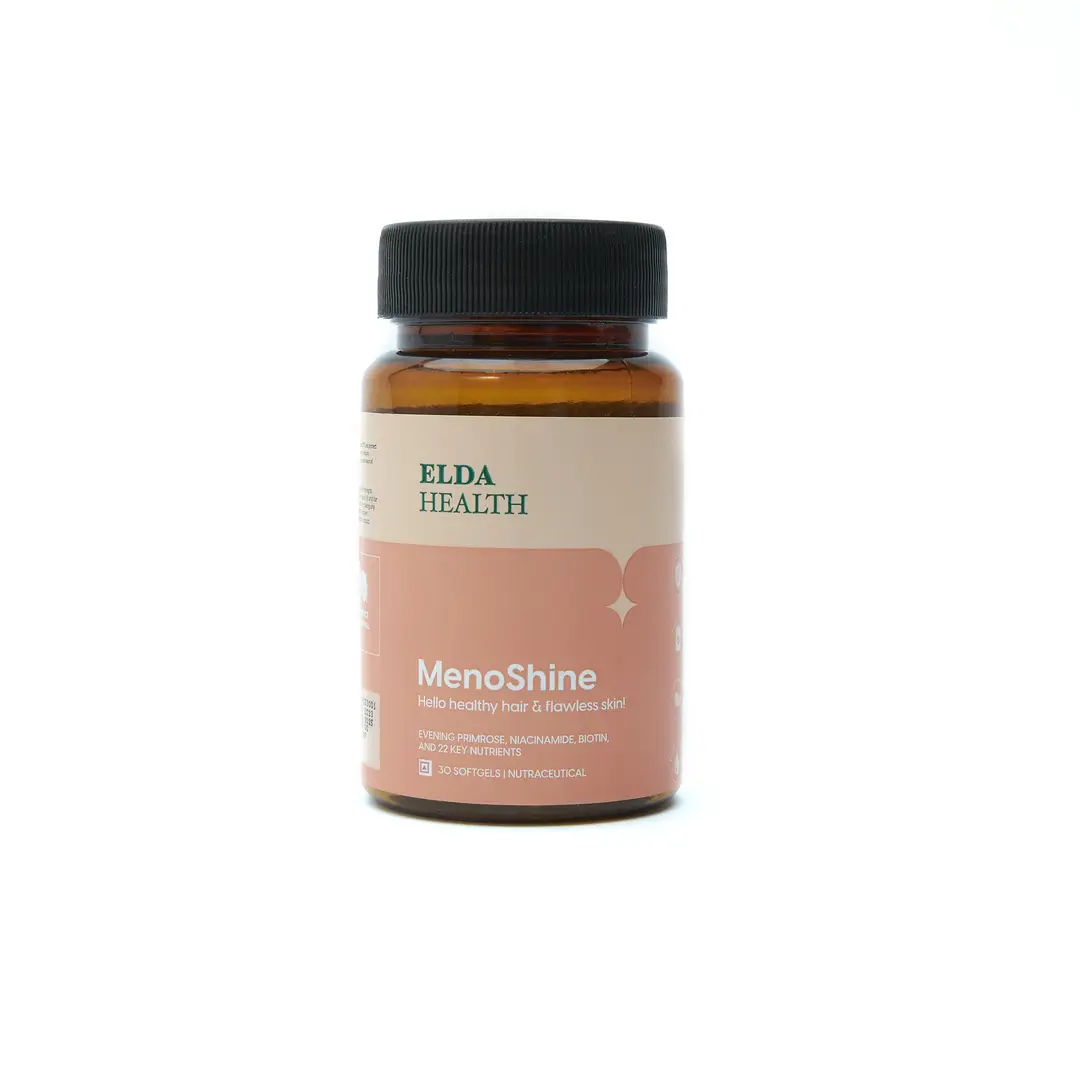Elda Health MenoShine with Glutathione for Strenthening Hair - Pack of 1(30 Softgels)