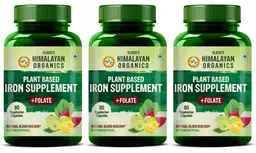 Himalayan Organics Plant Based Iron Supplement