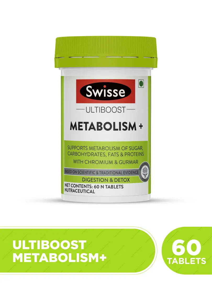 Swisse Ultiboost Metabolism - 60 Tablets - Pack of 1 (60 Tablets)