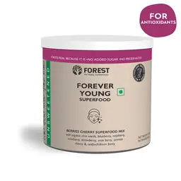 Forest Superfood - Forever Young - Organic Chia Seeds, Blueberry Powder and Raspberry Powder - Boost your own collagen production - 150gm icon