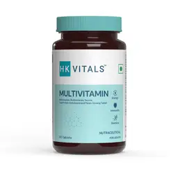 HealthKart -  HK Vitals Multivitamin for Men and Women, with Zinc, Vitamin C, Vitamin D3, Multiminerals and Ginseng Extract, Enhances Energy, Stamina & Immunity icon