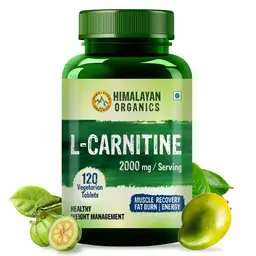 Himalayan Organics L-Carnitine 2000mg for Muscle Recovery Support & Energy icon