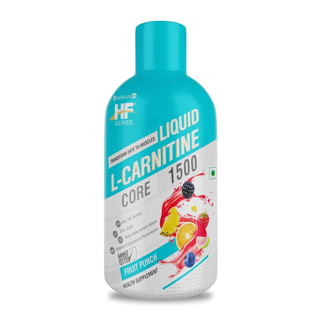 Healthfarm HF Series L- Carnitine 1500mg - Fruit Punch,450 ml