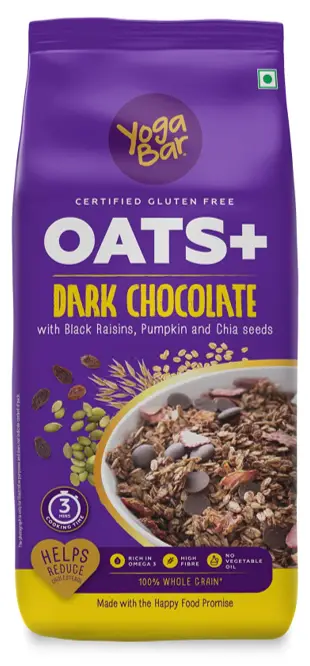 Buy Yogabar Dark Chocolate Oats (Pack of 1) (1 kg) Online in India