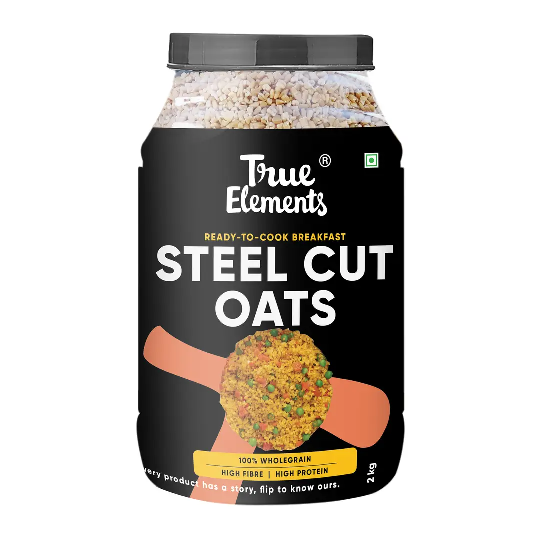 True Elements steel cut oats