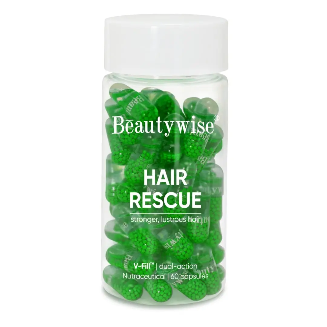 Beautywise Hair Rescue Biotin for Hair Health - Pack of 1 (60 Capsules)