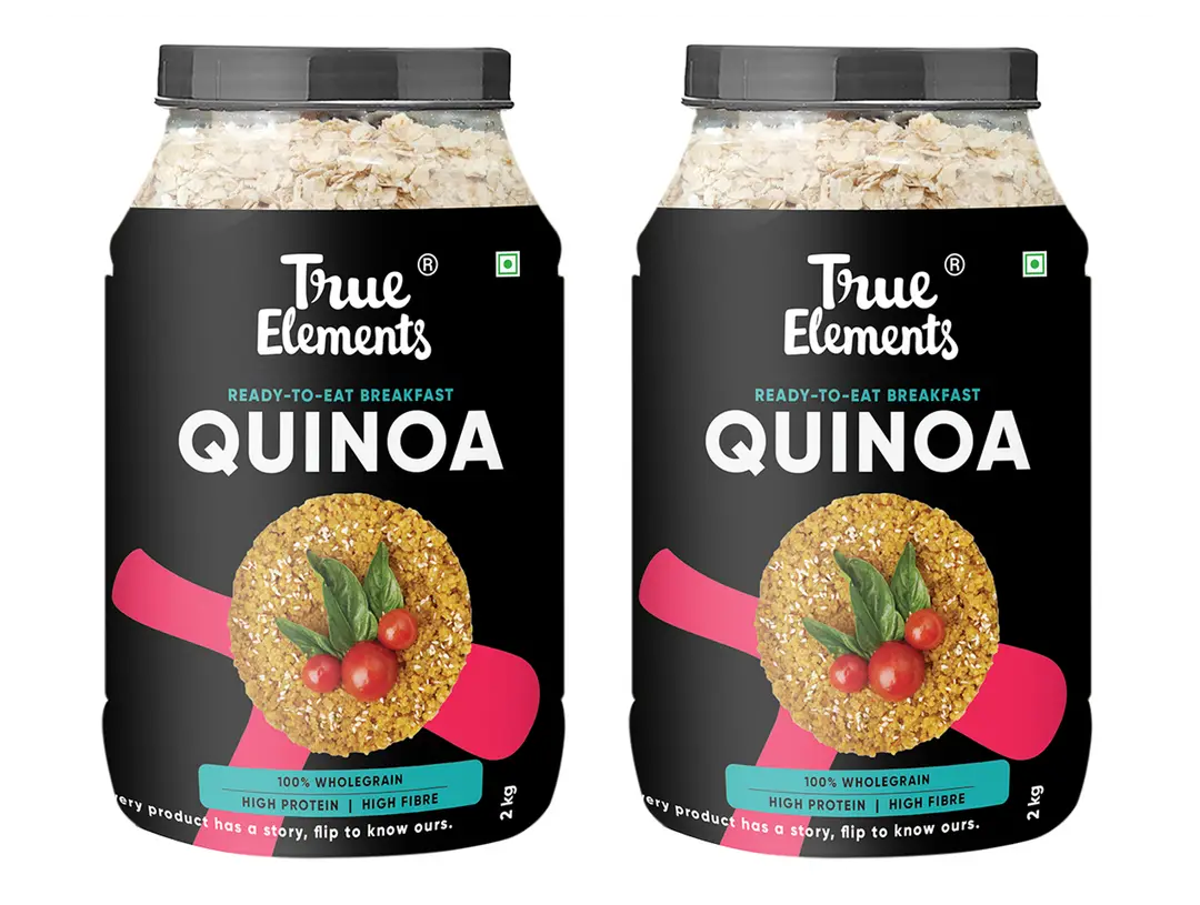 True Elements - Gluten Free Quinoa | Composed of a mixture of vitamins, minerals and nutrients - Pack of 2 (4000 gm)