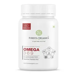 Foresta Organics - Omega 3:6:9 with Flaxseed and Safflower Extract for cardiovascular health icon