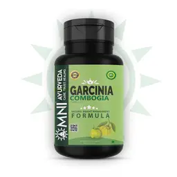 Omni Ayurveda -  Garcinia Combogia Capsules - Garcinia, Apple Cidar extract and Green Tea - Appetite Suppression and Weight Loss Aid - 60 Capsules icon