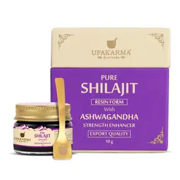 Upakarma - Pure Shilajit/Shilajeet Resin Form - with Ashwagandha - for Power, Stamina, Endurance, Strength and Overall Wellbeing icon