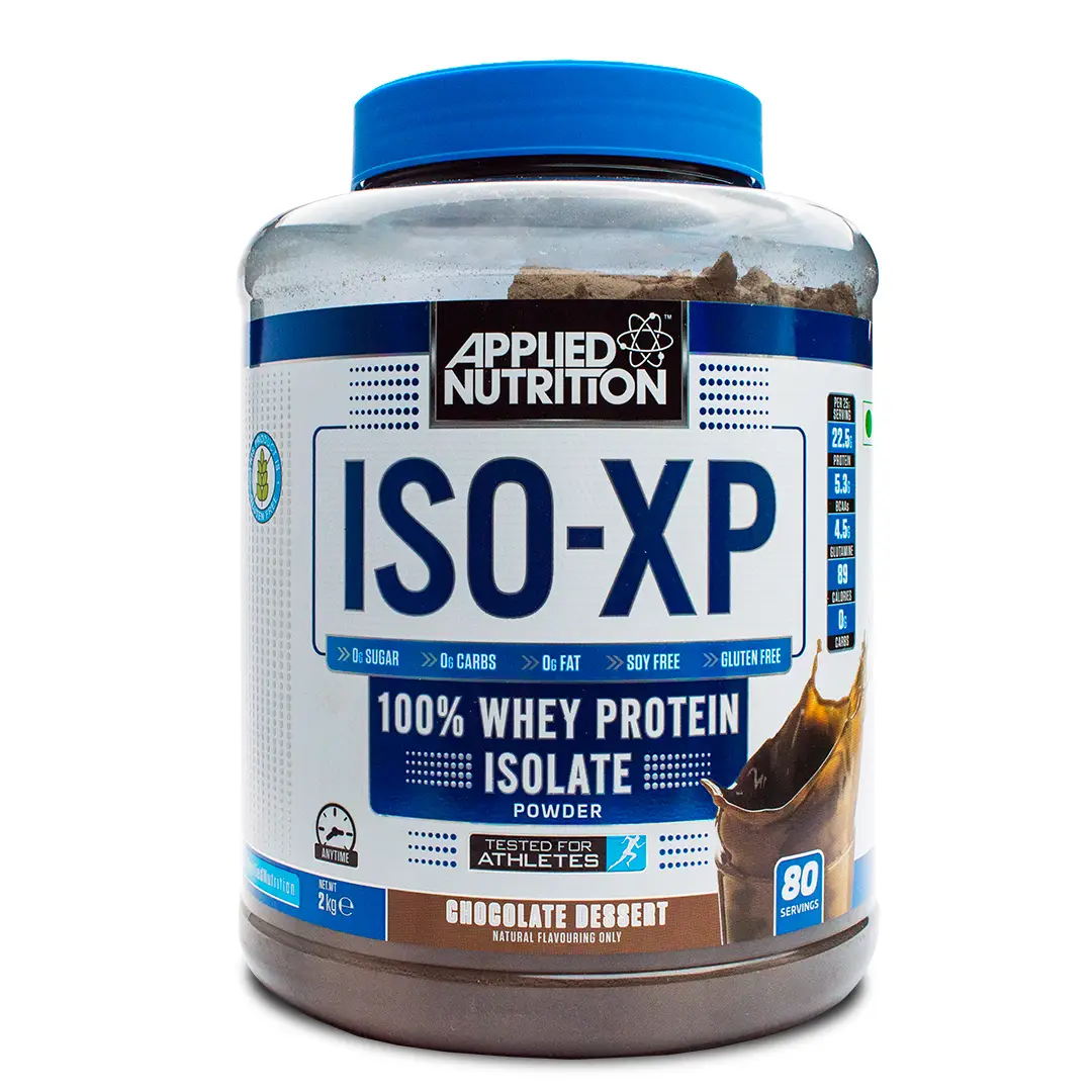 Applied Nutrition - ISO-XP - 100% Whey protein isolate powder - 2 Kg - Chocolate Dessert