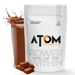 AS-IT-IS ATOM Iso Whey Gold with Whey Protein Isolate for Lean Muscle Mass And Recovery icon