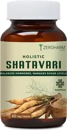ZeroHarm  Sciences - Holistic Shatavari - With Shatavari extract - For Balanced hormones, Antioxidant effects icon