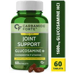 Carbamide Forte - Joint Support Supplement with Glucosamine 1600mg Per Serving with Chondroitin, Boswellia, Turmeric & Ginger icon