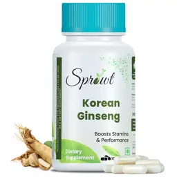 Sprowt Korean Red Ginseng 1000mg for Energy and Vitality icon
