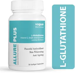 Vogue Wellness Allure Plus L Glutathione for Glowing Skin and Reduce Pigmentation icon