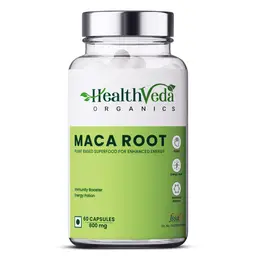 Health Veda Organics - Maca Root Capsules - Reproductive Health, Performance & Immunity icon