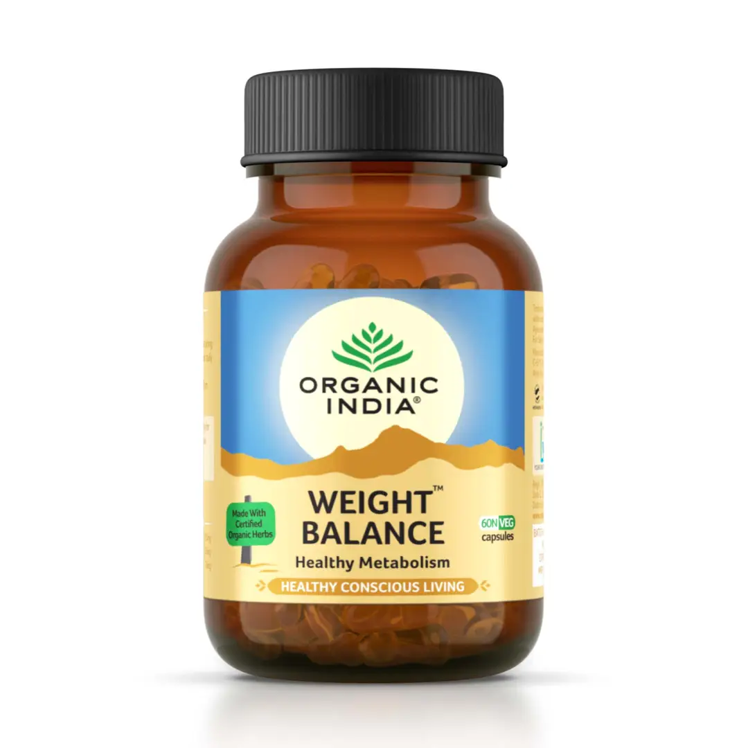 Organic India Weight Balance Capsules - Pack of 1 (60 Capsules)