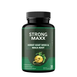 Herbal max - Strong Maxx - Help In Reproductive Growth - Improves Energy And Stamina - Good For Men And Women - 30 Vegetarian Capsules icon