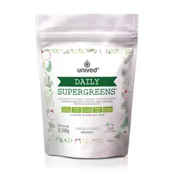 Unived - Daily Supergreens - With Alkalising Blend, Probiotic - For Gut Health With 2 Billion Probiotics And Digestive Enzymes icon
