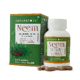 Nature Code Neem Detoxifies And Purifies Blood. 60 Veg. Capsules icon