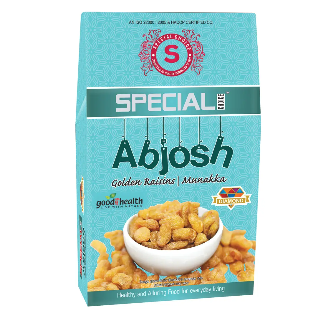 Special Choice Abjosh (Munakka/ Golden Raisins) Diamond for Healthy Gut - Pack of 1 (250 gm)