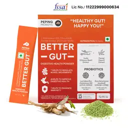 Peping Better Gut Health Supplements with Probiotics for Bloating Relief, Enhanced Digestion and Immunity icon