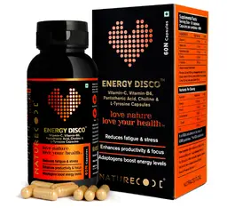 Nature Code Energy Disco Enhances Body Energy Levels - 60 Veg. Capsules icon