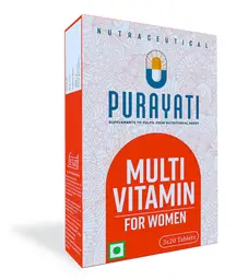Purayati Multivitamin for Women | Support your overall health and wellness | 60 Tablets icon