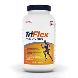 GNC TriFlex Fast Acting | Soothes Painful Joints | Relieves Stiffness | Mobility Support | Regenerates Joint Cartilage | Formulated In USA | Includes Glucosamine & Chondroitin icon