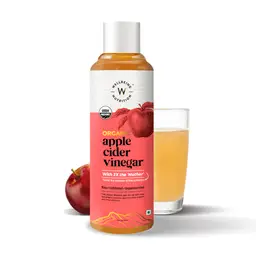 Wellbeing Nutrition - Organic Apple Cider Vinegar - with 2X Probiotics and Enzymes -for Weight Loss, Blood Sugar Control, Gut and Skin Health icon