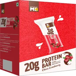 MuscleBlaze 20 g Protein Bar, Choco Almond with Protein Blend, Fibre for Energy & Fitness icon