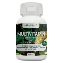Health Veda Organics - Multivitamin with Probiotics boosts Stamina, Enhances Nervous Systems and Improves Vision icon