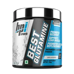 BPI Sports Best Glutamine with L-Glutamine for Muscle Building & Performance, Post Workout Recovery & Muscle Growth icon