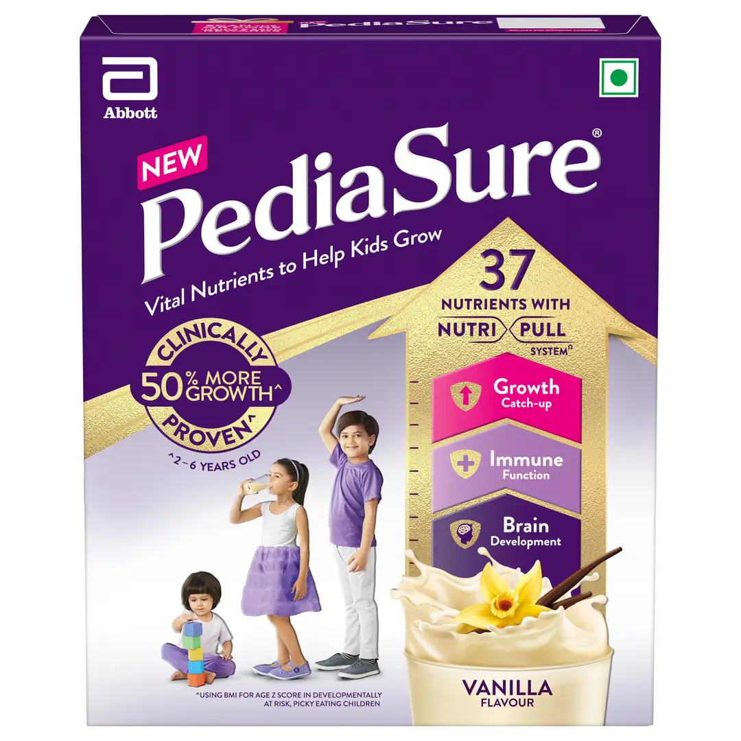 Pediasure Nutrition Health Drink for Brain and Immune Growth - Vanilla,750 gm