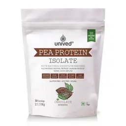 Unived -  Pea Protein Isolate - With Digestive Enzyme Blend, Cocoa Powder - For Gaining Lean Muscle Mass, Decrease Muscle Damage   icon