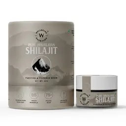Wellbeing Nutrition Pure Himalayan Shilajit Resin with 75% Fulvic Acid and 85 Trace Minerals for Strength, Stamina and Performance