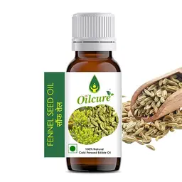 Oilcure - Fennel Seed Oil (Saunf) Cold Pressed - for Easing Congestion And Promoting Clearer Breathing icon