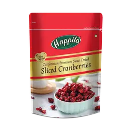 Happilo Californian Premium Sweet Dried Sliced Cranberries icon