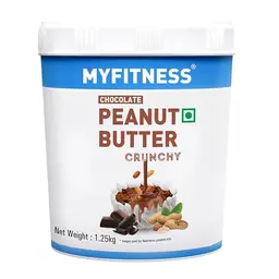MyFitness - Chocolate Peanut Butter - with 23g Protein, Nut Butter Spread - for Maintain Good Cholesterol, Blood Sugar, and Blood Pressure