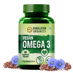 Himalayan Organics Vegan Omega 3 6 9 for Bone health, Muscle recovery & Heart Health icon