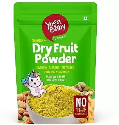 Yogababy Saffron + Dry Fruit Powder for Healthy Snacking - 100 gm