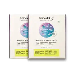 The Good Bug Advance Metabolic System with 15 Billion Prebiotics and Fiber Boost for Weight Management and Boosts Metabolism