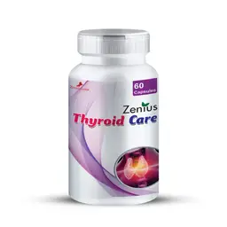 Zenius Thyroid Care with Ashwagadha, Tulsi for Reproductive health icon