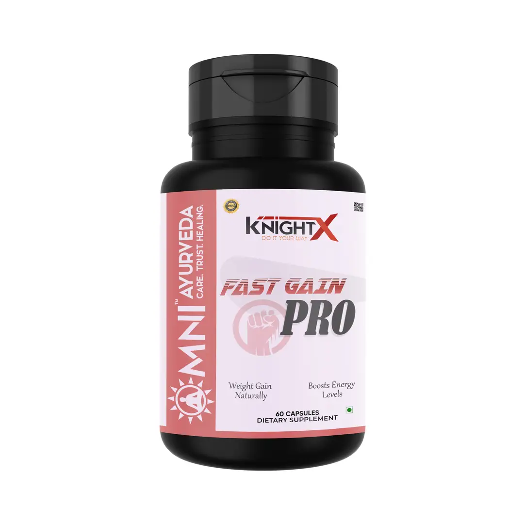 KnightX - Size Up - For Muscle Increase, Lean Muscle Mass and Weight Gainer - 60 Capsules - Pack of 1 (60 Capsules)