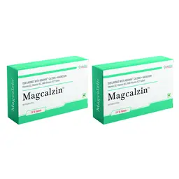 Allday Pharma Magcalzin with Mineral and Vitamins for Bone health, Muscle Health and Heart Health  icon