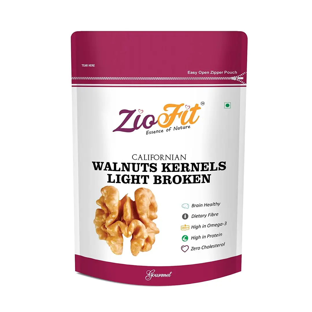 Ziofit Walnut Kernels Extra Light, Broken - 500 gm