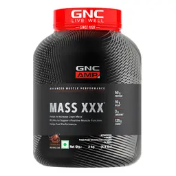 GNC AMP Mass XXX Gainer | Whey Protein | Boosts Lean Muscle Gains | Amps Up Workout Results | Increases Strength & Endurance | 2kg icon