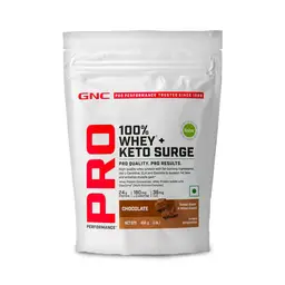 GNC Pro Performance 100% Whey Keto Surge Chocolate